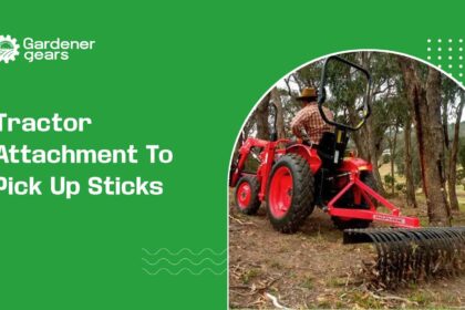 Tractor Attachment to Pick Up Sticks