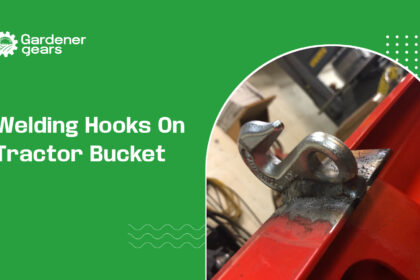 welding hooks on tractor bucket