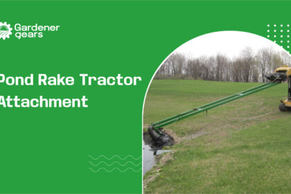 pond rake tractor attachment