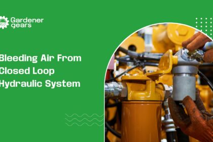 Bleeding Air from Closed Loop Hydraulic System