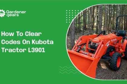 How to Clear Codes on Kubota Tractor L3901