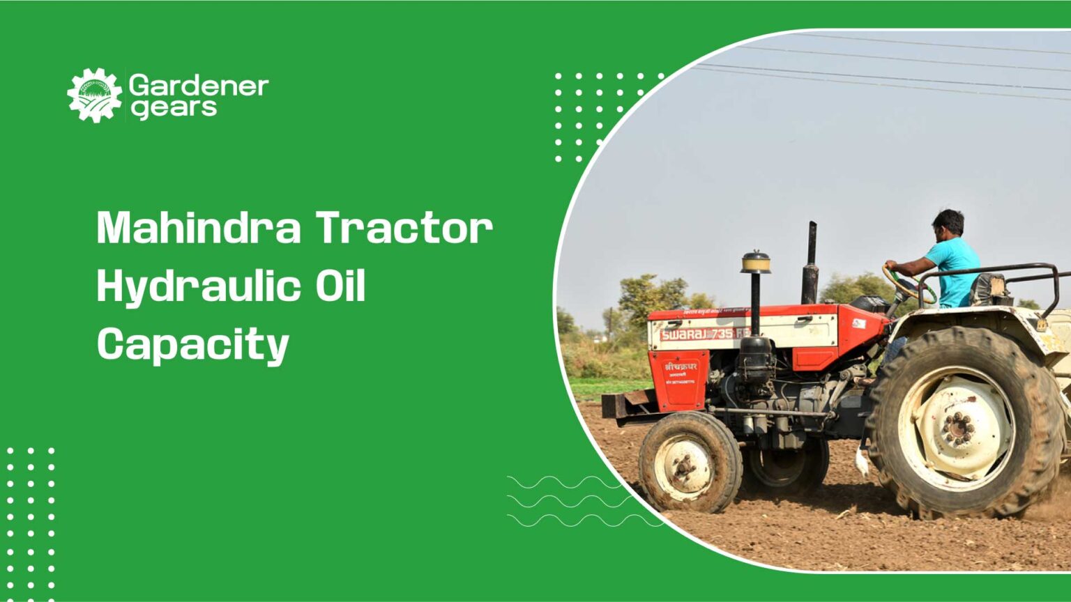 Mahindra Tractor Hydraulic Oil Capacity