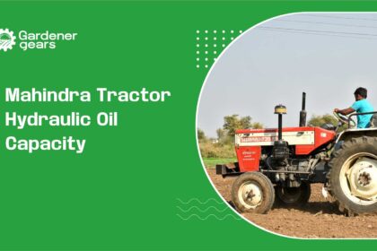 Mahindra Tractor Hydraulic Oil Capacity