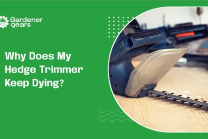 Why Does My Hedge Trimmer Keep Dying