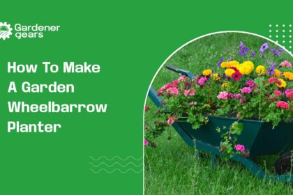 how to make a garden wheelbarrow planter